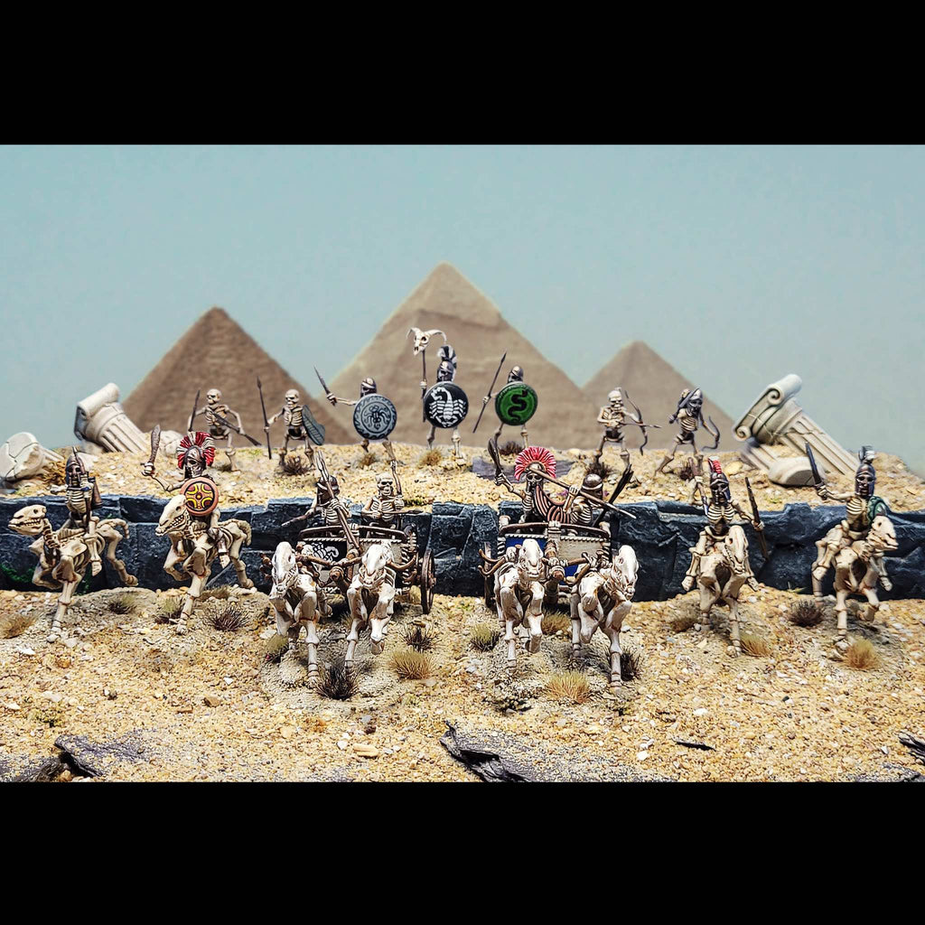 Classic Fantasy - Skeleton Cavalry and Chariots