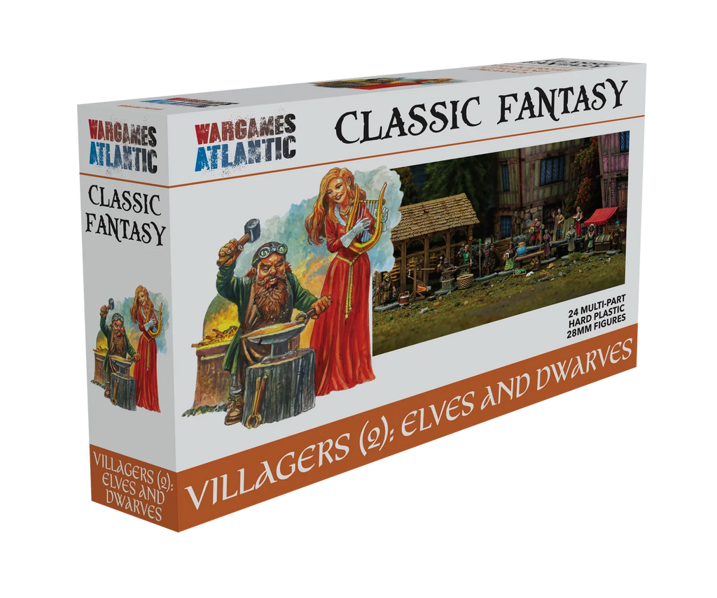 Classic Fantasy - Villagers: Elves and Dwarves
