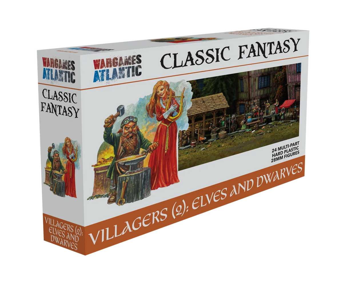 Classic Fantasy - Villagers: Elves and Dwarves