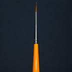 Orange Brushes - Kolinsky Sable Size 0 - Yellow
