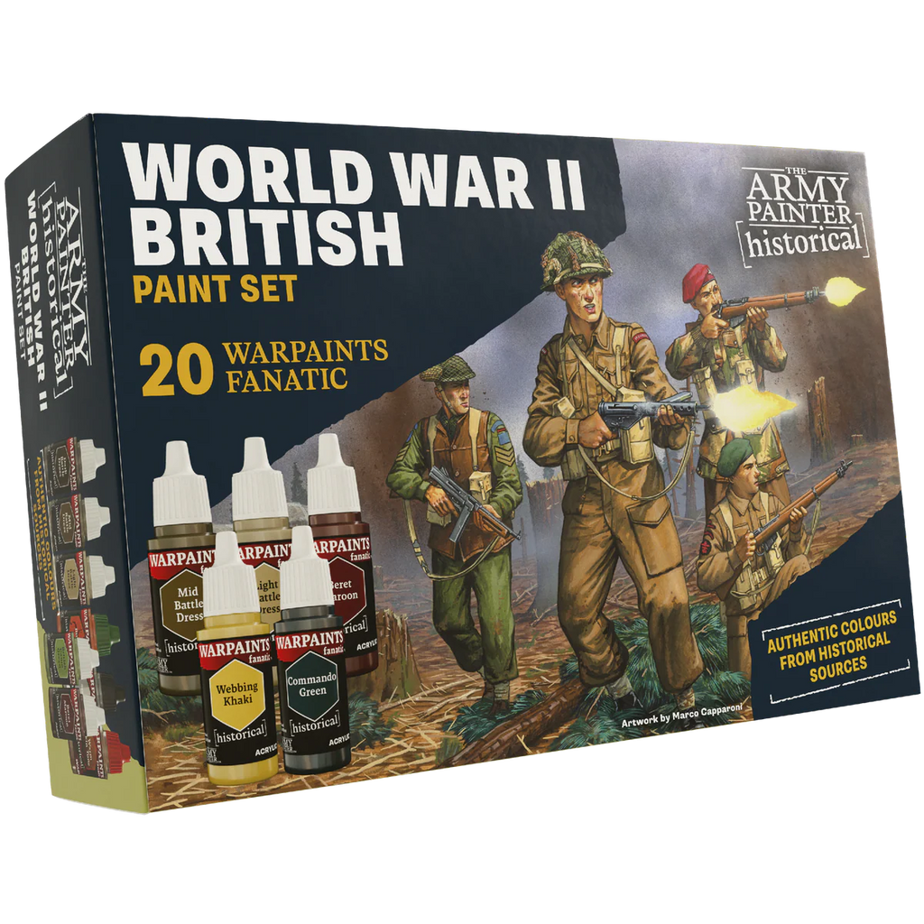 The Army Painter - WWII British Paint Set