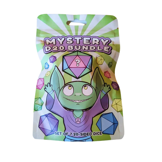 Mystery D20 Dice Bag