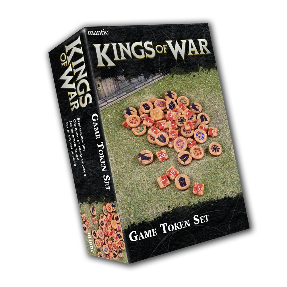 Kings of War Game Token Set