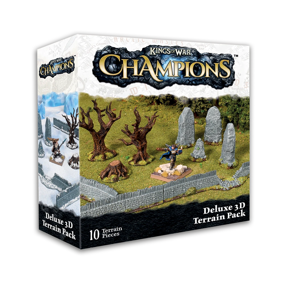 Kings of War Champions - Deluxe 3D Terrain Set
