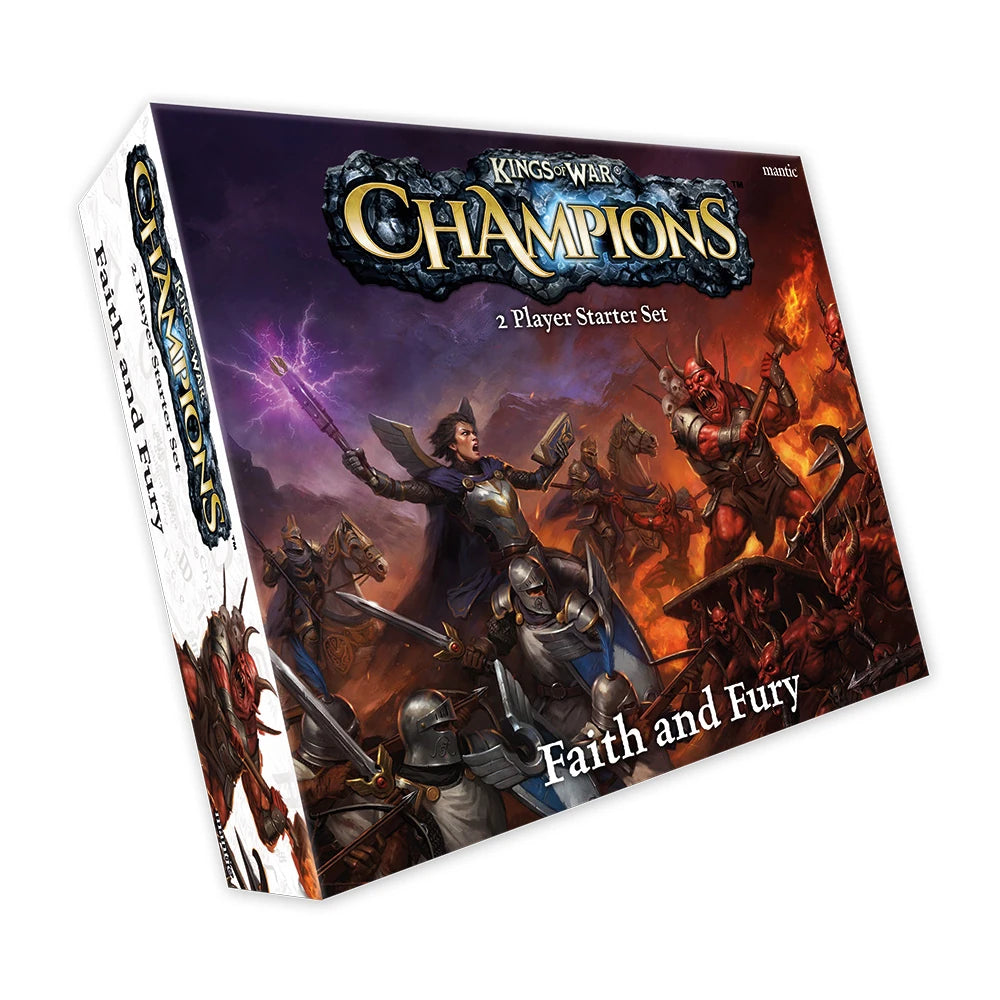 Kings of War Champions: Faith and Fury 2-Player Starter Set