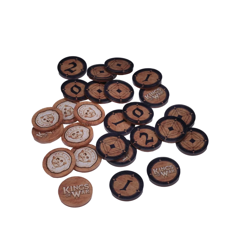 Kings of War Scenario and Objective Token Set