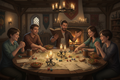 People playing Dungeons and Dragons