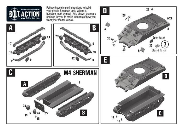 Bolt Action - M4 Sherman