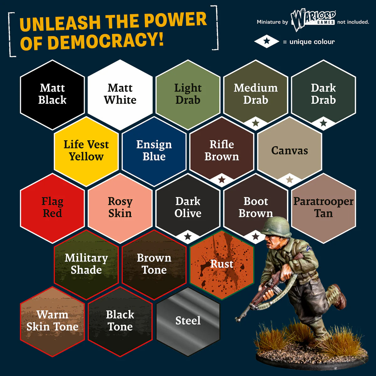 The Army Painter - WWII American Paint Set